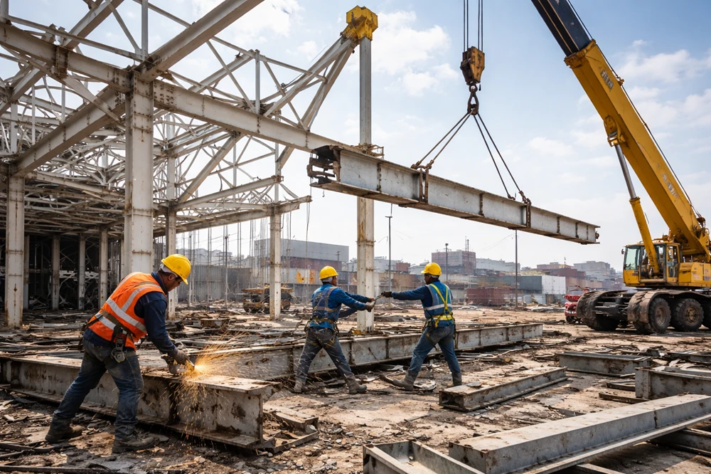 Ankara Çelik Konstrüksiyon Sökümü